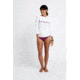 Carve Designs Sunset Beach Rash Guard - Womens-White-Small