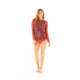 Carve Designs Sunset Rashguard - Womens, Merlot Sol, Extra Large, RGSU14-643-XL