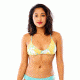 Carve Designs Tamarindo Top, Gold Palms, XS, BTTM14-719-XS