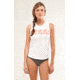 Carve Designs Trestles Tank Rash Guard - Women's-Large-White