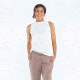 Carve Designs Yukon Tank, Womens, White, XS, TTHN53-133-XS