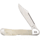 Case CopperLock Folding Knife, 4.25in, EX1549L SS, Clip Blade, Natural Bone, 50493
