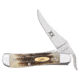 Case RussLock Folding Knife, 4.25in, V61953L SS, Clip Blade, Vintage Bone, 25966