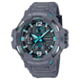 Casio G-Shock Gravity Master Men's Analog-Digital Watch, 55mm Case Diameter, Steel Bezel, Gray Bio-based Resin Band, GR-B300-8A2CR, GR-B300-8A2CR