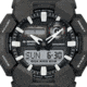 Casio G-Shock Mens Analog-Digital Movement Watch, 55 mm Case Diameter, Resin, Black, Bio-based Resin, GA-010-1A1CR