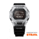 Casio G-Shock Mens Digital G-Glide w/Bluetooth Connect, 51 mm Case Diameter, Stainless Steel, Black, Bio-based Resin, GBX-100S-1CR