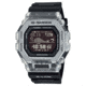 Casio G-Shock Mens Digital G-Glide w/Bluetooth Connect, 51 mm Case Diameter, Stainless Steel, Black, Bio-based Resin, GBX-100S-1CR