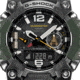 Casio G-Shock Mudmaster Triple-Sensor Solar Watch - Mens, Green, GWG-B1000-3ACR