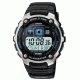 Casio Outdoor Digital Cock-Pit Style Watch with World Time  AE2000W-1AV, Black AE2000W-1AV