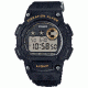 Casio Outdoor Mens W735HB-1AV Watch with Vibration Alarm, Black W735HB-1AV