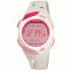 Casio Outdoor White and Pink Ladies Running Watch - 10 Year Battery, White STR300-7