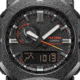 Casio PRO TREK Climber Line Triple-Sensor Atomic-Solar Watch - Mens, Gray, PRW6900BF-1