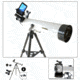 USED Cassini C-80 800mm x 80mm Reflector Telescope w/Smartphone Adapter, White, NSN N, SS-C80, EDEMO1