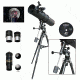 Cassini EQ3 Reflector Telescope, Black, 900x135mm, C-900135EQ3