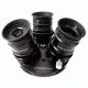 Cassini Telescope Multiple Ocular Holder, up to 3 eyepieces, Black, 1.25in MOH