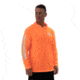 CAT Hi-Vis UDF Hooded Banner L/S Tee - Men's, Hi-Vis Orange, M, 1510568-12131-M