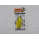 Cat Tracker Tubie Worm, Chartreuse, 3 Pack, CTTU3-HC
