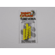 Cat Tracker Tubie Worm, Chartreuse, 3 Pack, CTTU3-HC