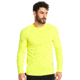 Caterpillar Coolmax Long Sleeve T-Shirt - Men's, Large, Hi Vis Yellow, 1510577-12130-L