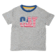 Caterpillar Design Mark Ringer T-Shirt, Flag, 2T 1510313-11103-2T