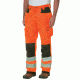 Caterpillar Hi-Vis Trademark Work Pant, Hi-Vis Orange-Black, 28/30 C172EHV-82F-28/30