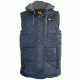 Caterpillar Hooded Work Vest, Navy, Medium 1320008-382-M