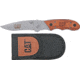 Caterpillar Linerlock Folding Knife,StainlessDrop Point, Rosewood Inlay Handle CAT91