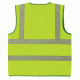 Caterpillar Printed Hi-Vis Vest, Hi-Vis Yellow, Medium/Large 1322024-407-M/L