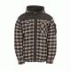 Caterpillar Sequoia Shirt Jacket, Grey Buffalo Plaid, M, 1610006-68N-M