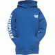 Caterpillar Trademark Banner Hooded Sweatshirt - Men's, 2XL, Regular, Bright Blue, 1910709-95B-2XL