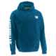 Caterpillar Trademark Banner Hooded Sweatshirt - Men's, Large, Regular, Memphis Blue, 1910709-10960-L