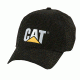 Caterpillar Trademark Cap, Black, One Size W01791-016-OS