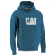 Caterpillar Trademark Hooded Sweatshirt - Men's, Memphis Blue, Extra Large, W10646-10960-XL