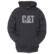 Sweat à Capuche CAT 4XL – Vert Kaki, Logo Brodé – Vêtement De Travail Et Loisir