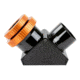Celestron Dielectric Star Diagonal, 2in w/ Twist-Lock, Black/Orange, 93573