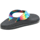 Chaco Chillos Flip - Womens, Dark Tie Dye, 12, Medium, JCH108788-12