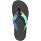 Chaco Chillos Flip - Womens, Dark Tie Dye, 12, Medium, JCH108788-12