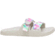 Chaco Chillos Slide - Womens, Light Tie Dye, 9, Medium, JCH108732-9