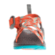 Chaco ZX1 Ecotread Kids Sandal, Zigzag Coral, 2, J180010-2