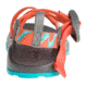 Chaco ZX1 Ecotread Kids Sandal, Zigzag Coral, 2, J180010-2