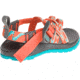 Chaco ZX1 Ecotread Kids Sandal, Zigzag Coral, 2, J180010-2