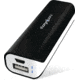 Chargeworx Power Bank, 2000mAh, Black, CHA-CX6617BK