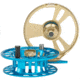 Cheeky Fishing Limitless 425 Fly Reel, Gold/Aqua, 7-10 wt, 4.25 in diameter, C-LIM-425-RGA