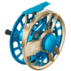Cheeky Fishing Limitless Fly Reel, 4.25in, Gold/Aqua, C-LIM-425-RGA