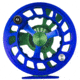 Cheeky Fishing Limitless 475 Fly Reel, Green/Blue, 10-12 wt, 4.75 in diameter, C-LIM-475-RGB