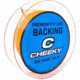 Cheeky Fishing Premium Fly Line Backing, 30 lb, Orange, C-BAC-30O-300