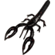 Chompers Baby Craw Hawg Soft Bait, 3.5, Black/Red Flake, BCH310-13