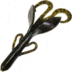 Chompers Boss Hawg Creature Bait, 1, 6in, Green Pumpkin Candy, BH608-60