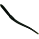 Chompers Drop Shot Worm, 1, 4in, Dark Melon Pepper, DS410-9