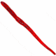 Chompers Drop Shot Worm, 1, 4in, Plum, DS410-31